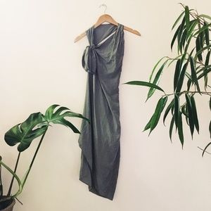 3.1 Phillip Lim Grey Aymmetrical Dress